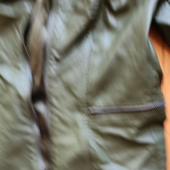 Blank NYC Olive Leather Jacket- Women's Size Small - Picture 4 of 6